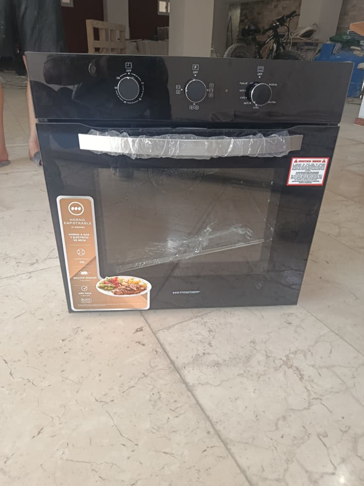 Horni de empotrar Híbrido (gas y electricidad)
